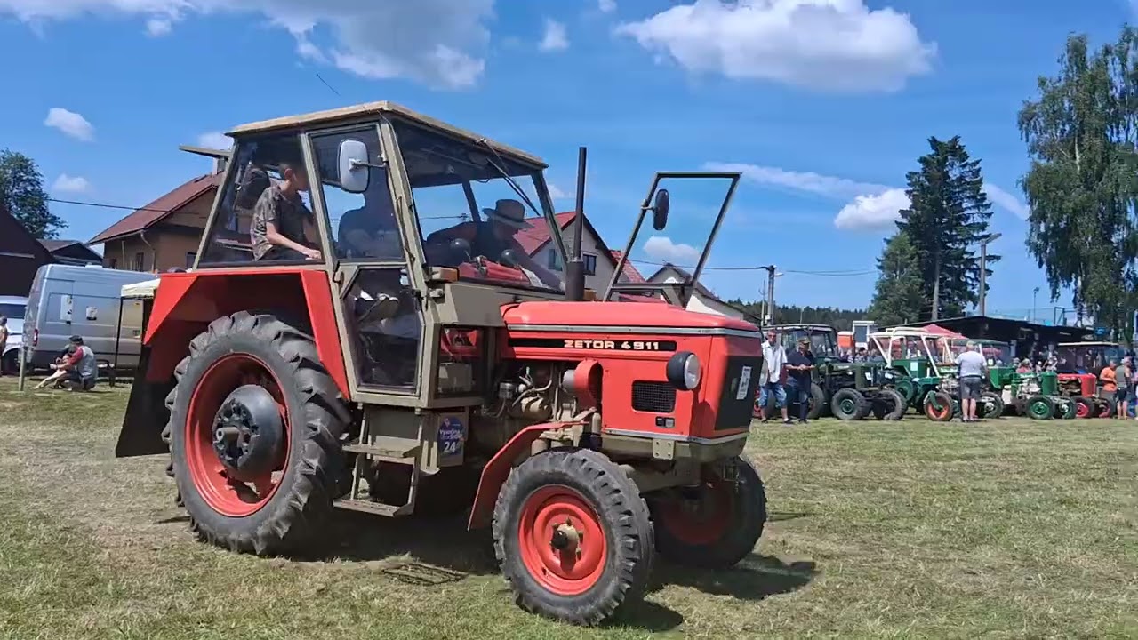 Traktoriada  Světnov 2025