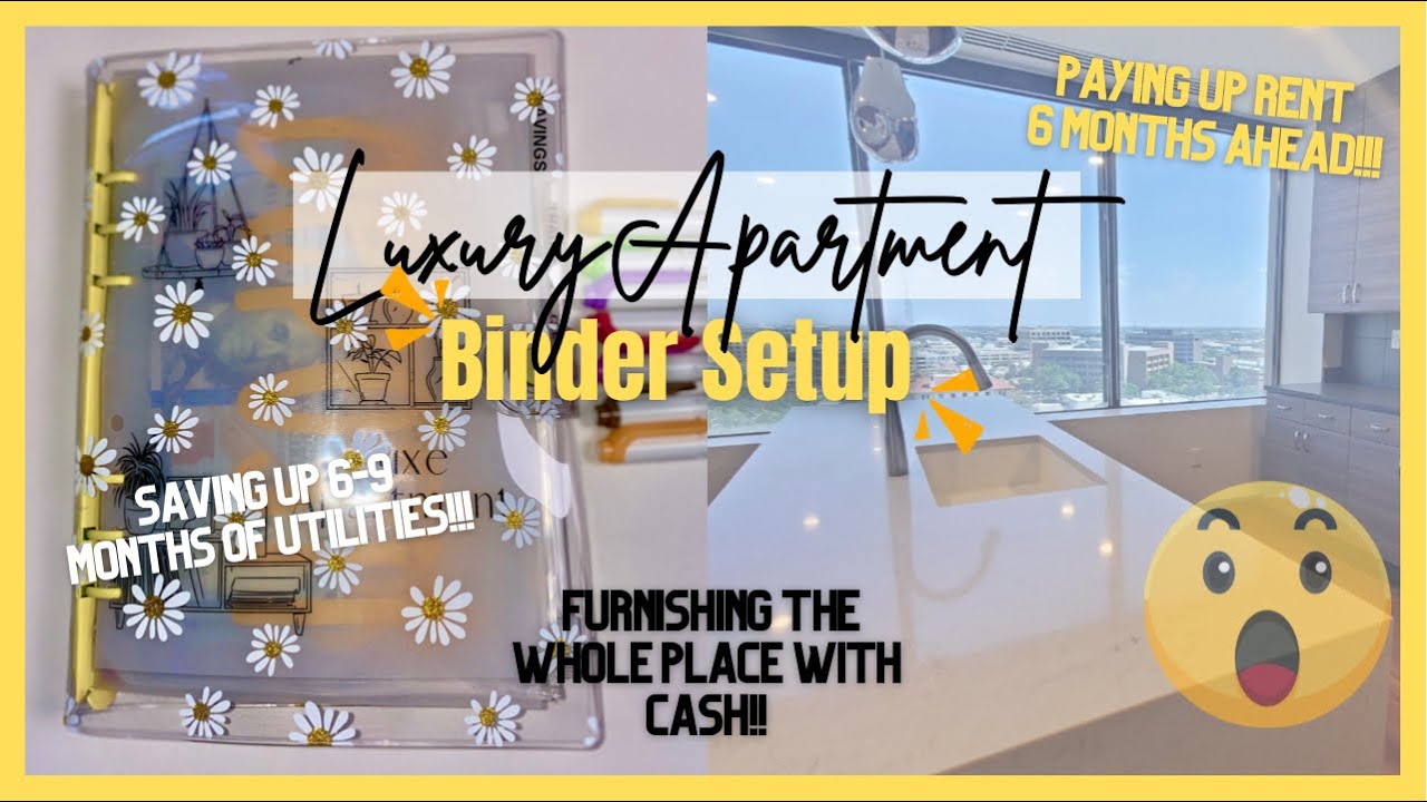 Apartment Budget Binder| Saving to Move Out  | Baddies & Budgets