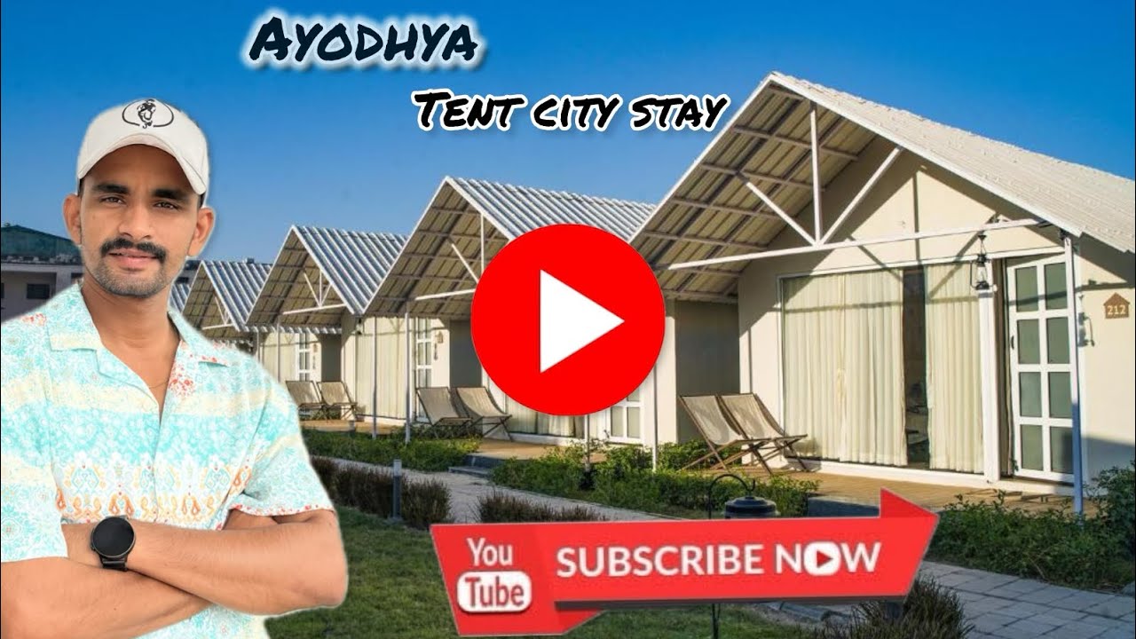 Ayodhya Tent city ghumne Gaye Aur aisi facility 🤯