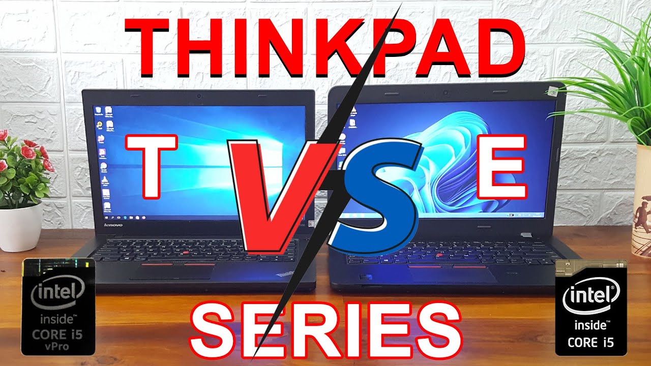 Lenovo Thinkpad T450 Vs E450! Laptop Comparison