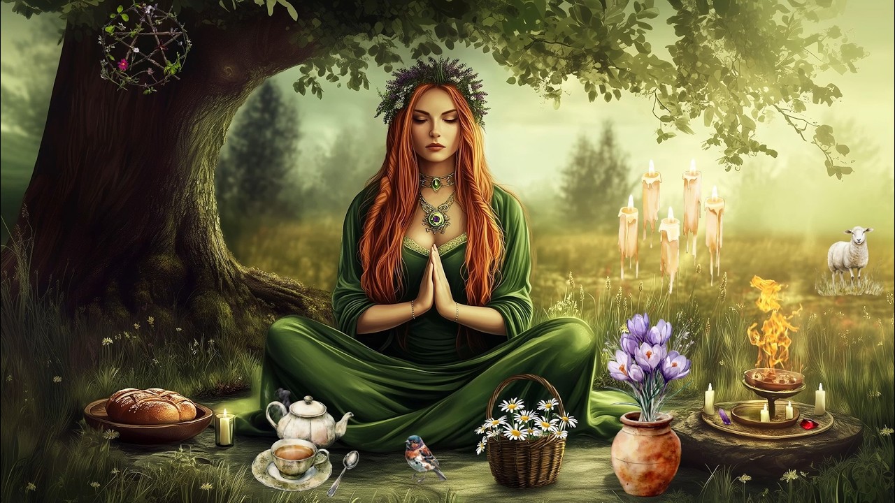 Imbolc 🔥 - Celtic Music to Celebrate Imbolc with Goddess Brigid✨- Witchcraft, Pagan, Witchy Music 🕯