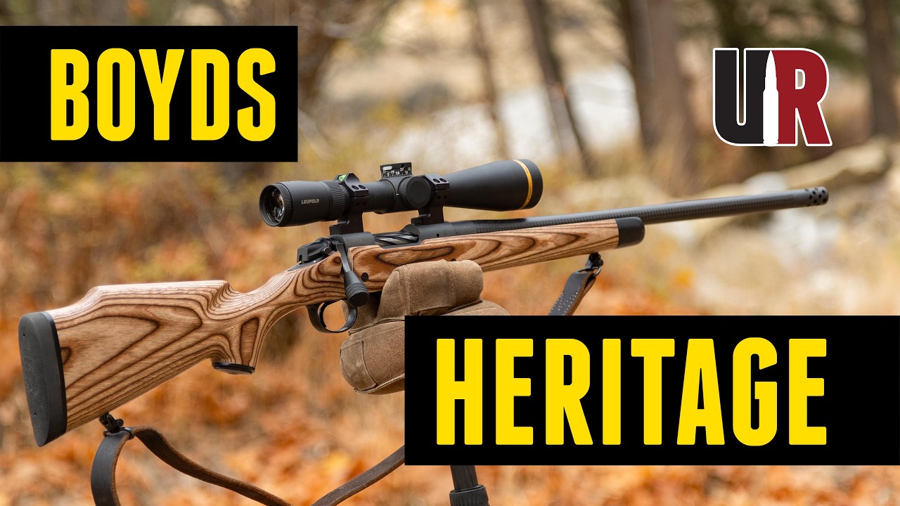 Traditional Hunting Rifle Upgrade: Boyds Heritage Stock