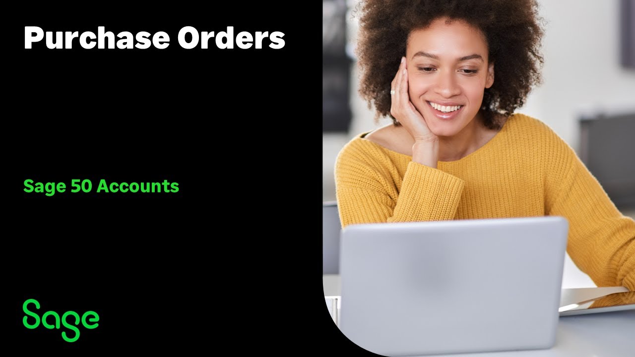 Sage 50 Accounts (UK) - Purchase Orders