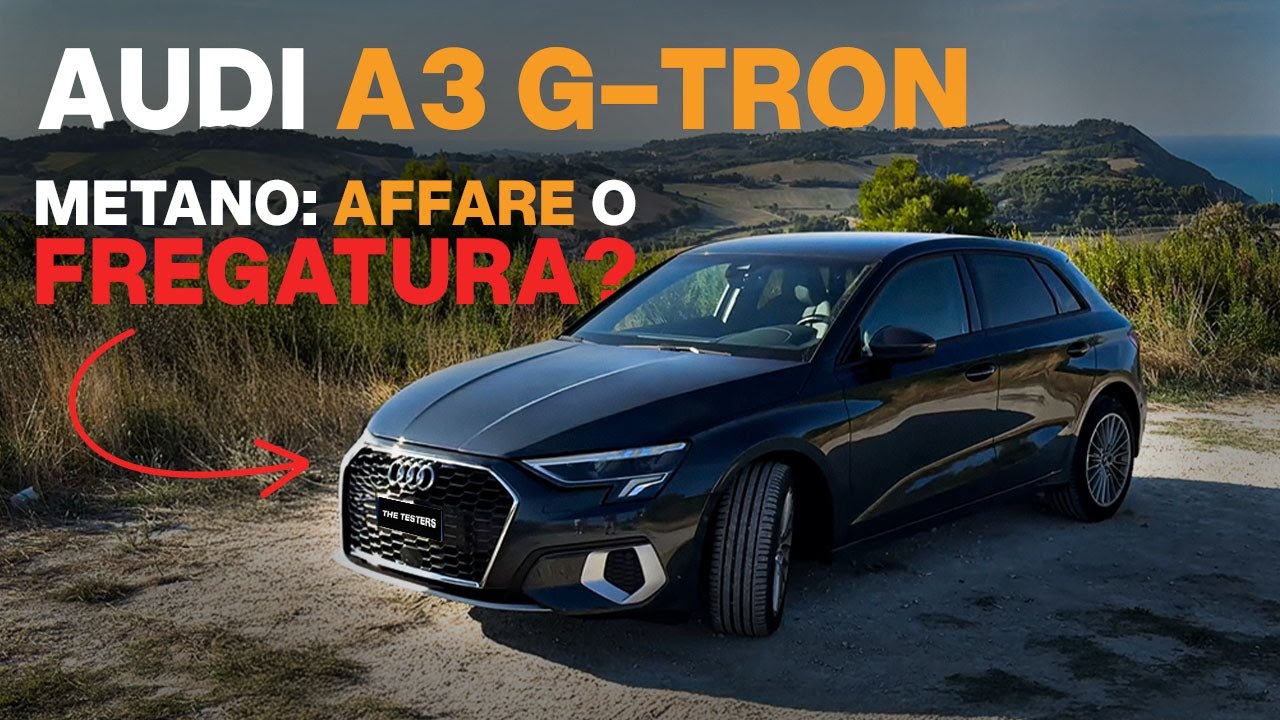 TEST DRIVE AUDI A3 METANO del 2021
