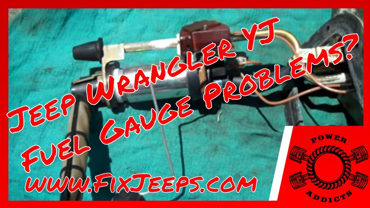 Jeep Wrangler YJ - Fuel gauge problems? Details and demo's included. #jeepfuelgaugedontwork