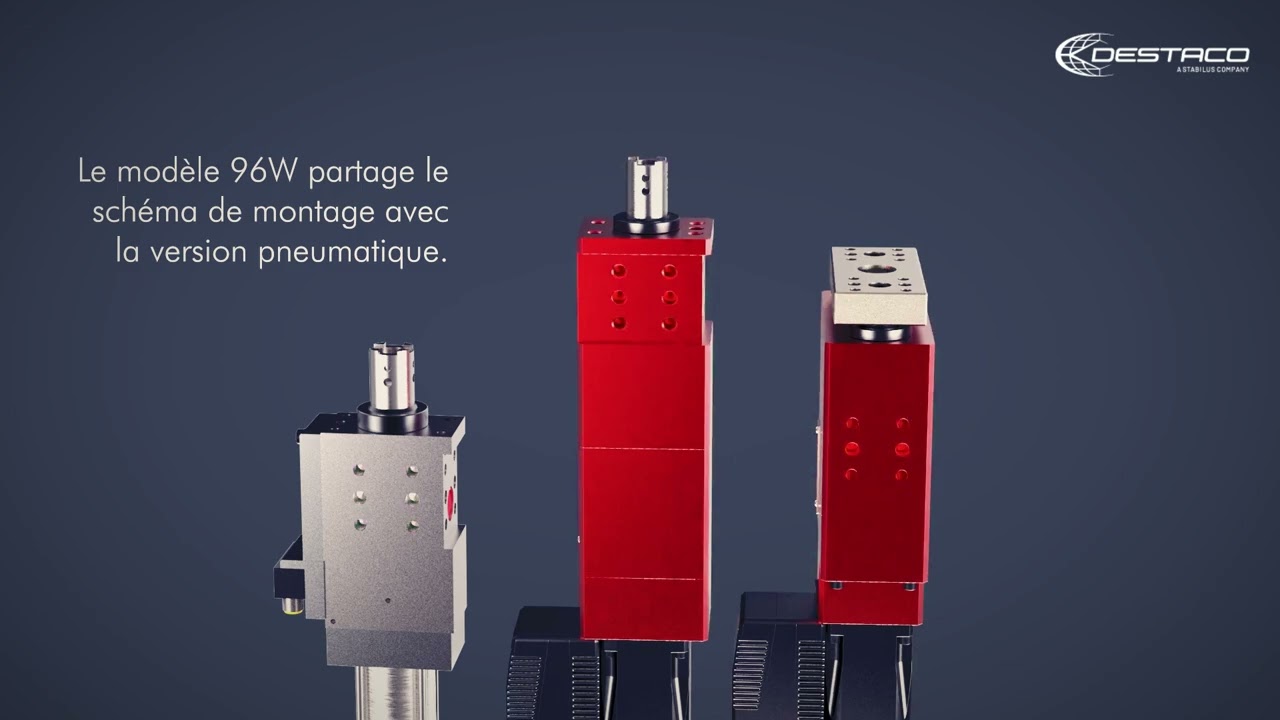 An introduction to the 95W Electric Guide Lifter and 96W Series Electric Pin Package (FR)