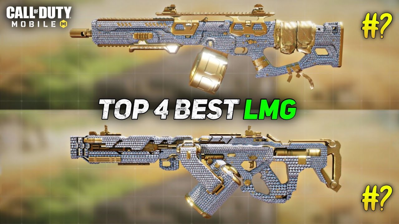 Top 4 Best LMG in Cod Mobile Season 1 #codm