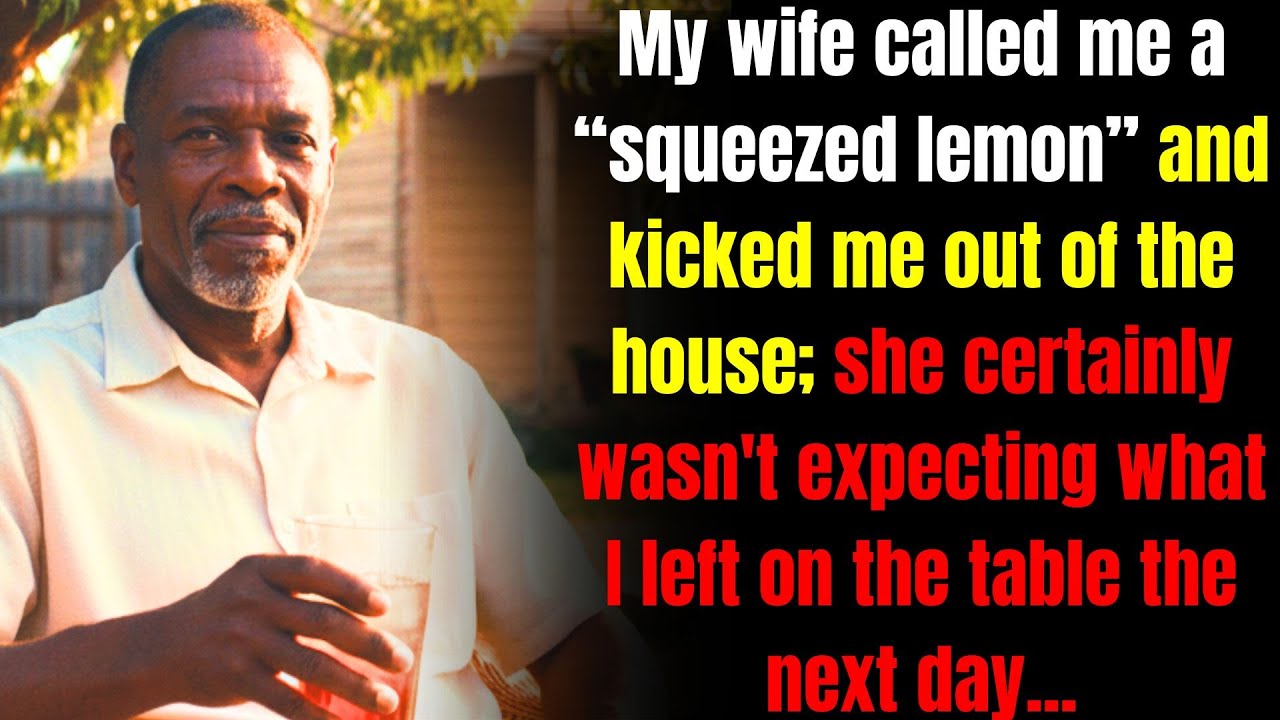 When my wife said she didn't need me anymore, I just smiled? She got her answer the next morning.