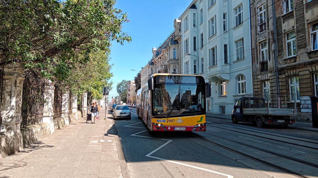 MPK Łódź Linia Z13 kierunek Dworzec Łódź Chojny.Solaris Urbino 18lV.