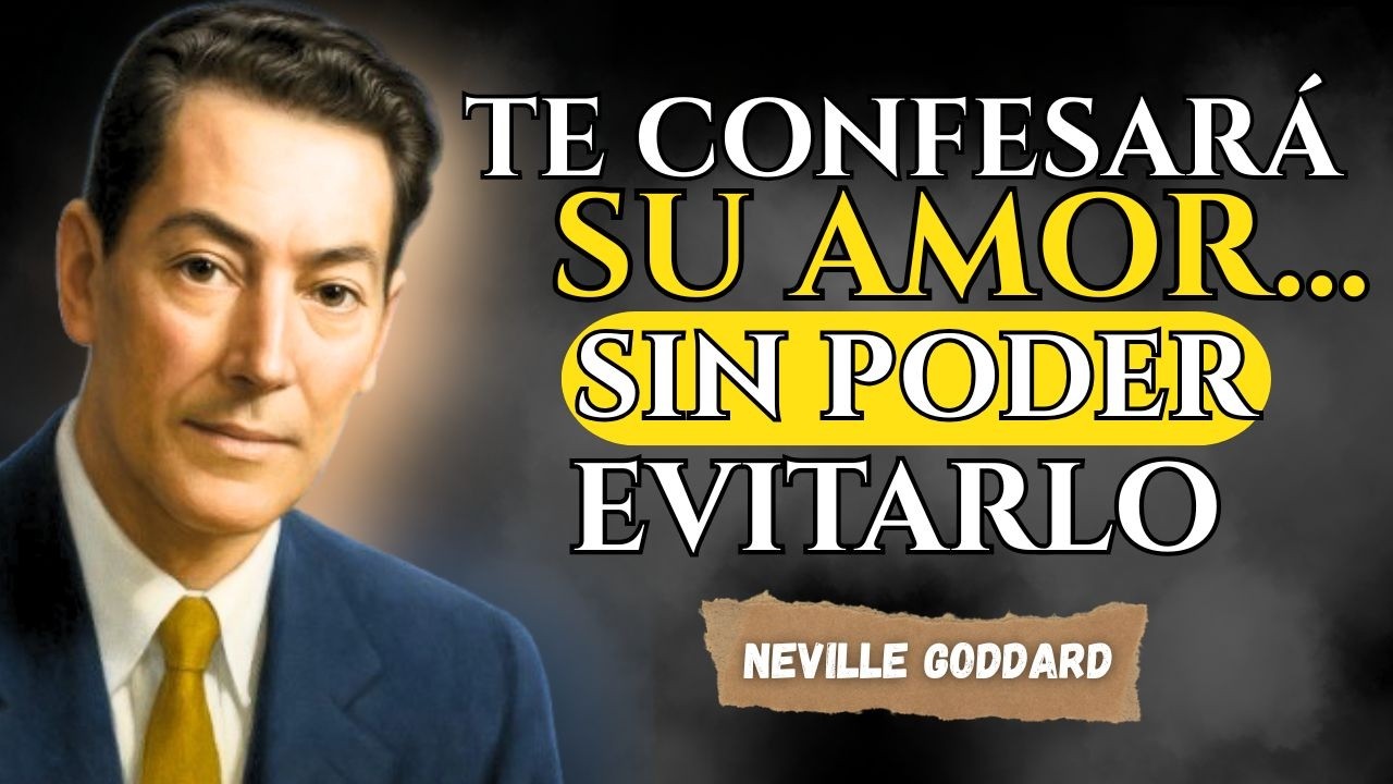 MÉTODO PARA QUE TE CONFIESE SU AMOR ✔️ | Neville Goddard