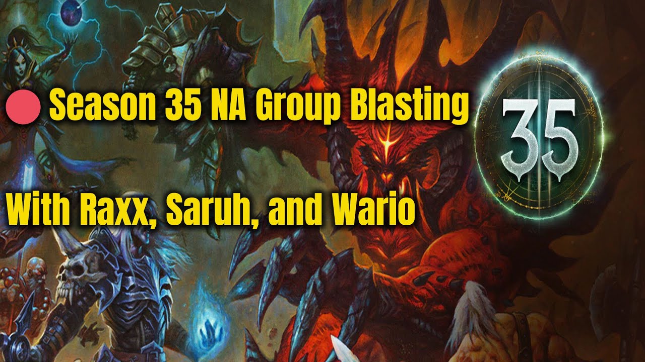 Season 35 NA Group Blasting With Raxx, Saruh and Wario