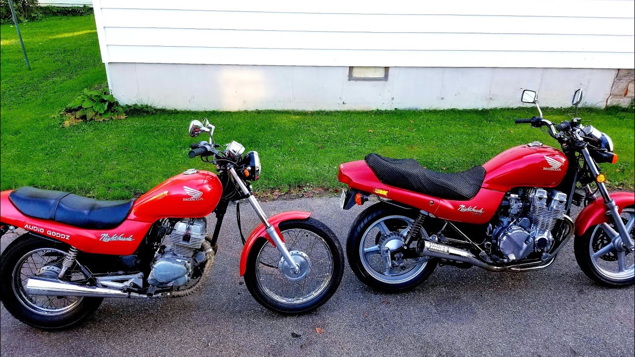 Мотоциклы Honda NightHawk CB750 и CB250 (1 шт. в продаже) 10.06.21