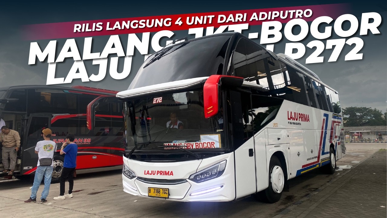 Bus Laju Prima 272 Malang - Bogor || Berangkat Bareng Juragan 99 Dumbo Tim Poris