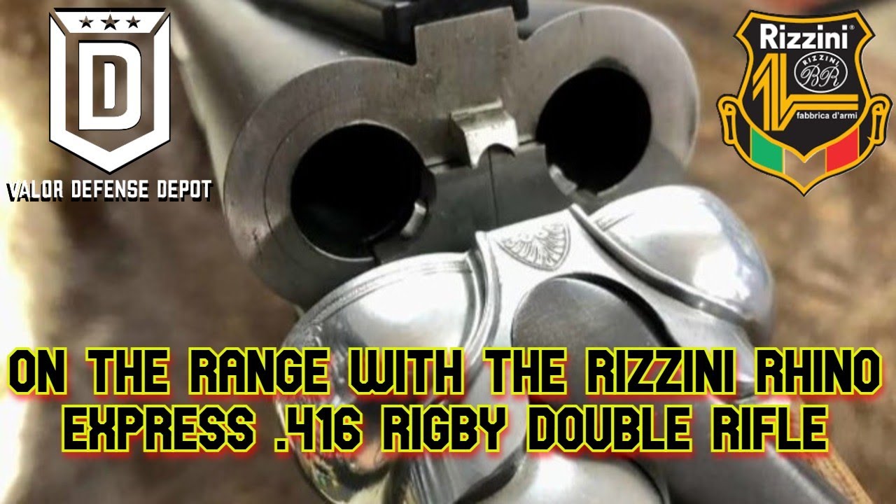 Range Day with a Beast: Rizzini Rhino Express .416 Rigby Double Rifle
