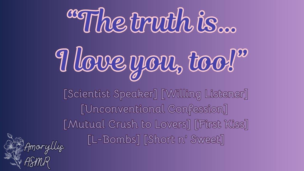 [F4A] Your Scientist Crush You As Her Test Subject [Enthusiastic Listener] [Truth Serum] [ASMR RP]
