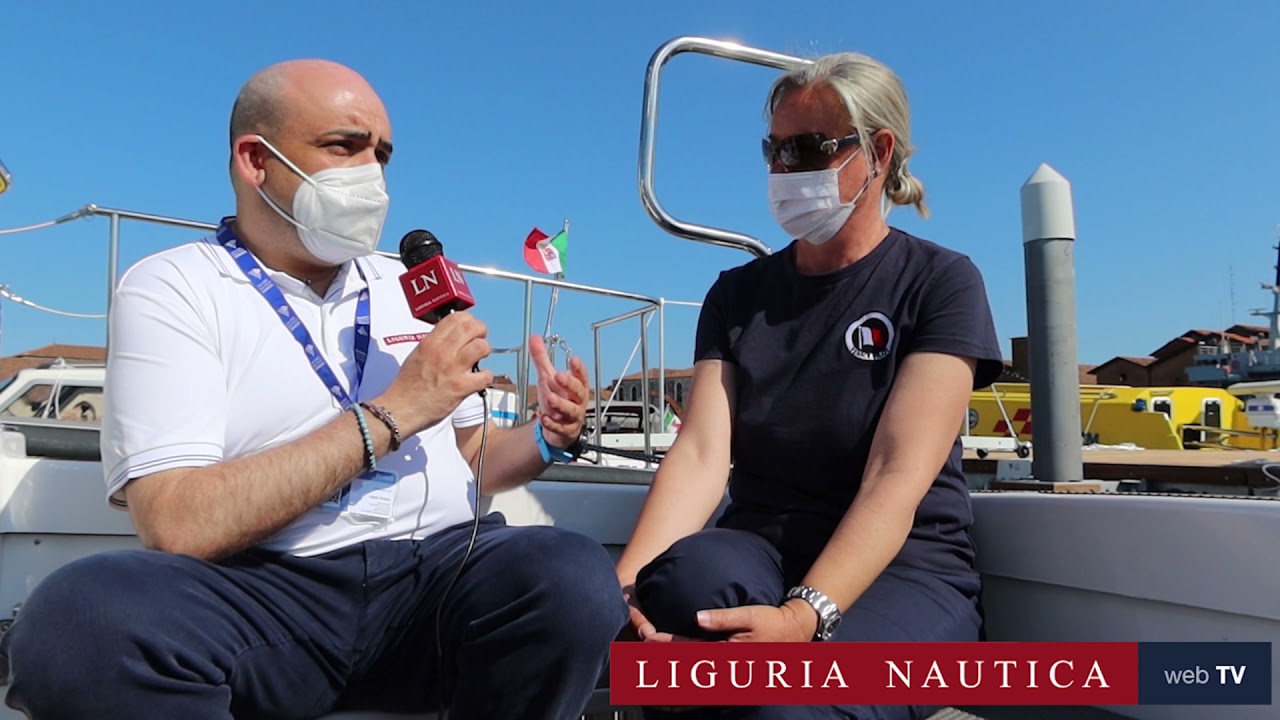 La prima donna d'Italia diventata Pilota del Porto