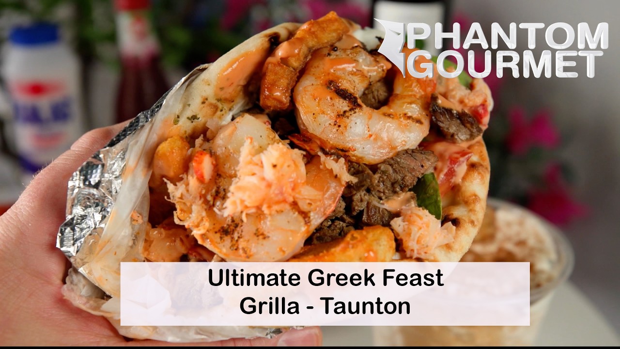Ultimate Greek Feast at Grilla in Taunton