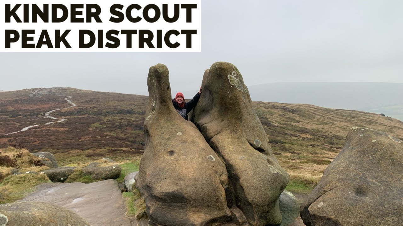 KINDER SCOUT | GRINDBROOK CLOUGH | WOOLPACKS |JACOB'S LADDER | PEAK DISTRICT #hiking