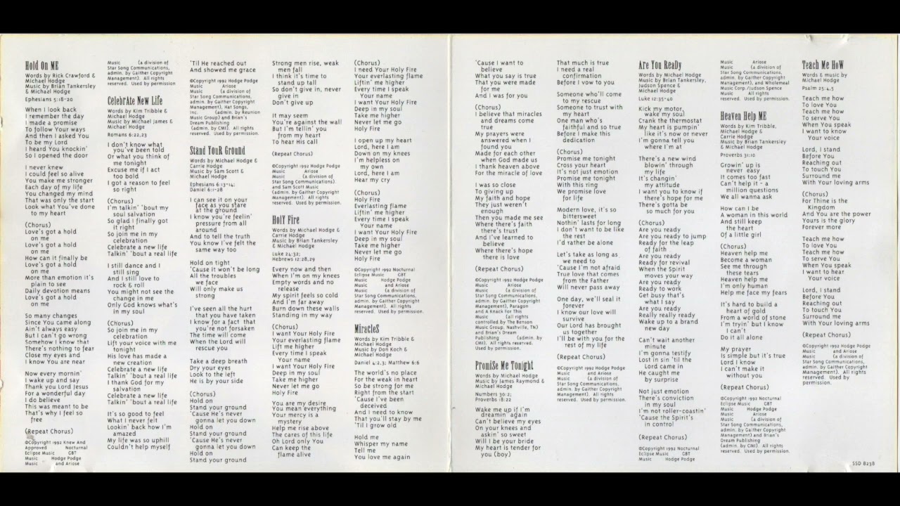 TWO HEARTS - Holy Fire