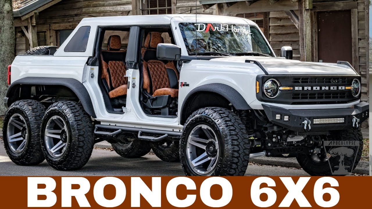 Apocalypse Bronco 6&times;6 - Apocalypse&rsquo;s Six Wheeled Ford Bronco Dark Horse