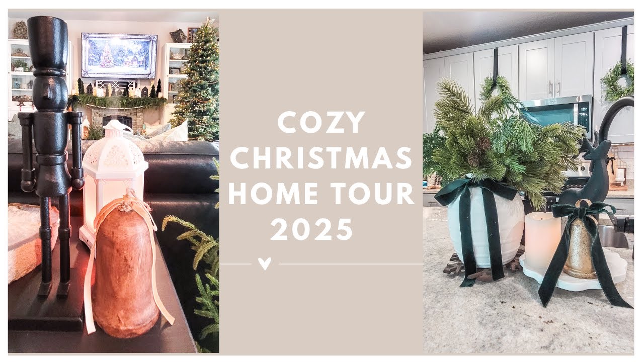 Christmas Home Tour 2025 | Simple + Cozy Holiday Decor