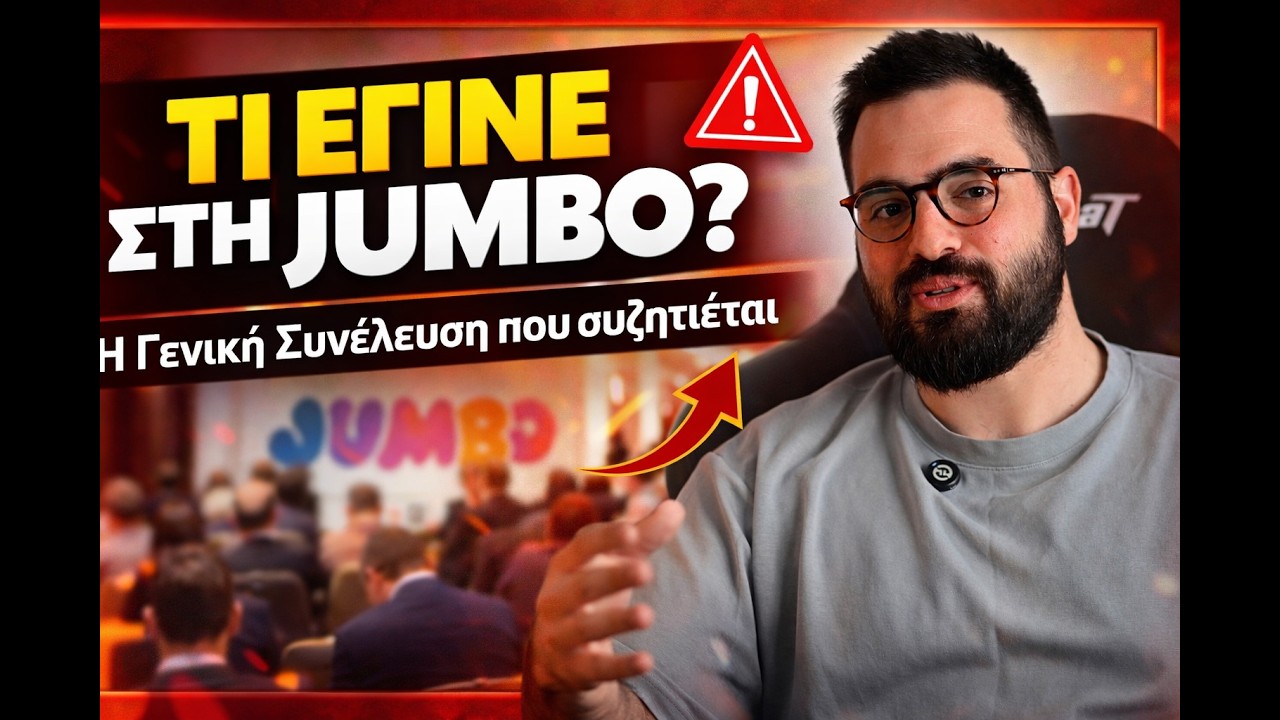 Πήγαμε στην Γενική Συνέλευση της Jumbo #68