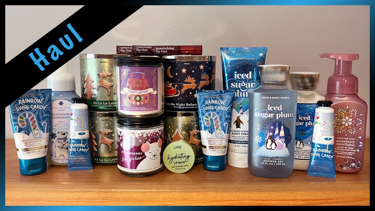 Bath & Body Works Holiday Haul