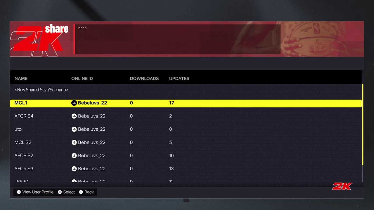 PS5 | NBA2K26 | MC LEAGUE | FIBA