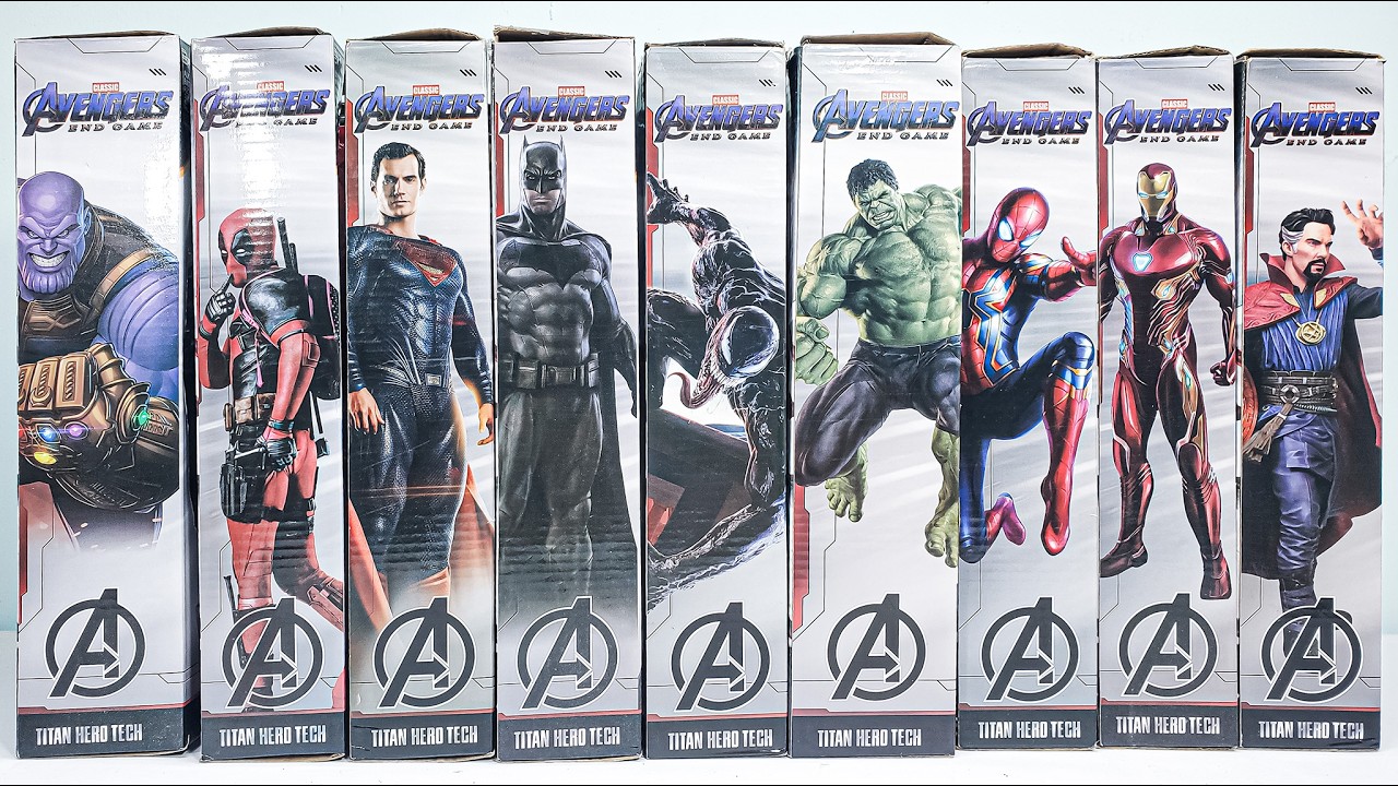 Avengers Unboxing Battle⚡Which Figure Is the Most Perfect? | Part 7 #Avengers #lUnboxing #Marvel