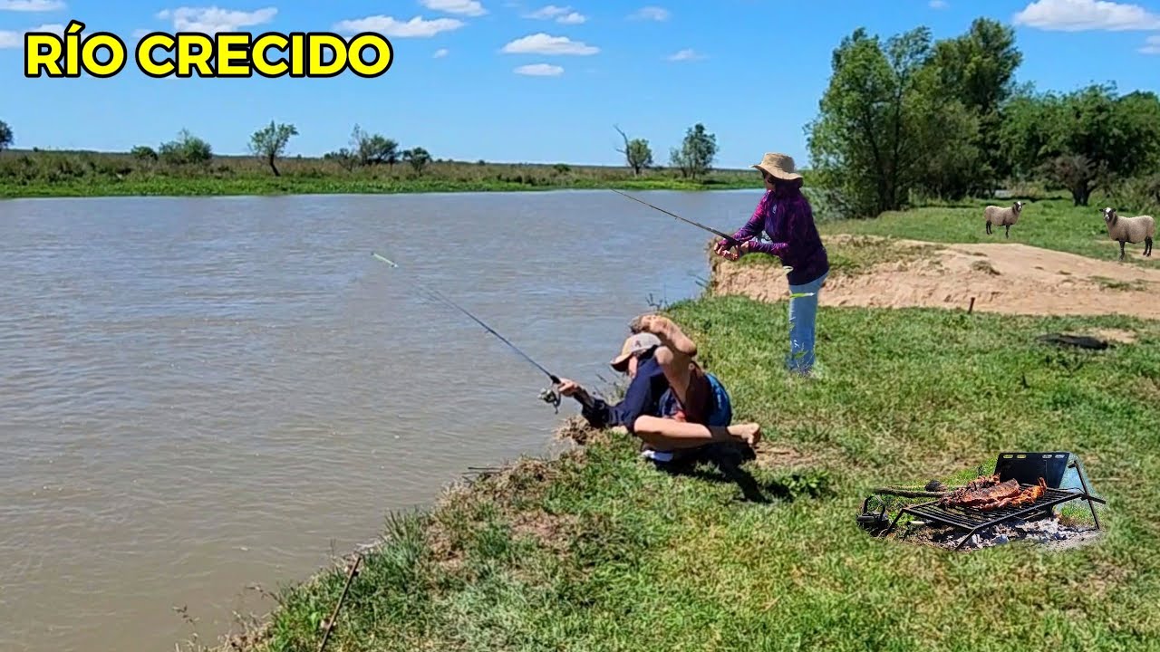 PESCA EN IBICUY de GRANDES PECES, Islas LECHIGUANAS