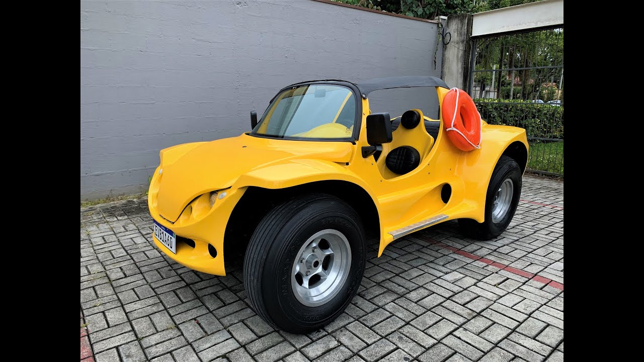 Vende-se Buggy Bugue Brm M11 Original Amarelo – 2012 Impecável! R$ 57.200,00