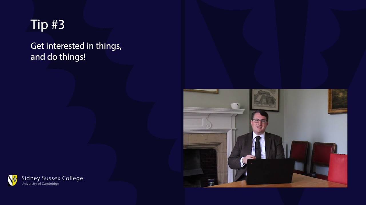 Computer Science - Personal Statement advice from Matthew Ireland, Sidney Sussex College. Cambridge