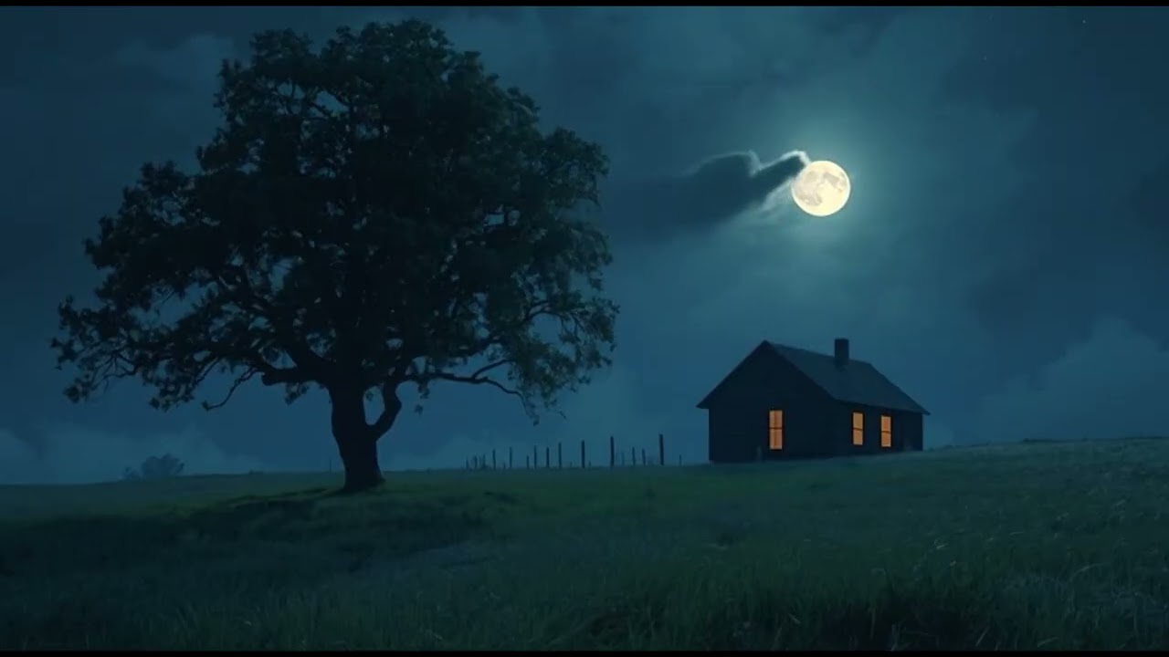 Relaxation Sleep Music and Night Nature Sounds:  Beautiful Piano, Fall Asleep