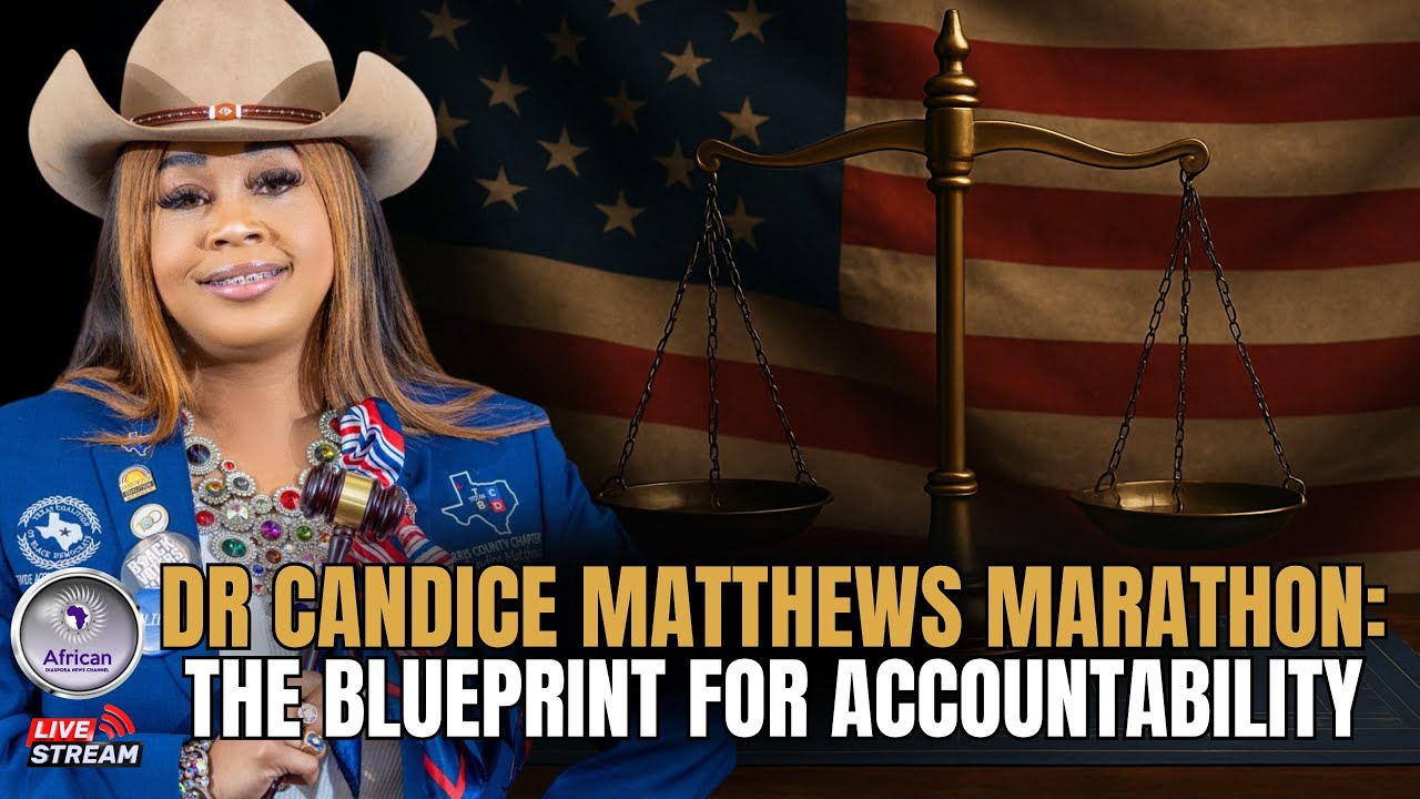Dr. Candice Matthews Marathon: The Blueprint For Accountability