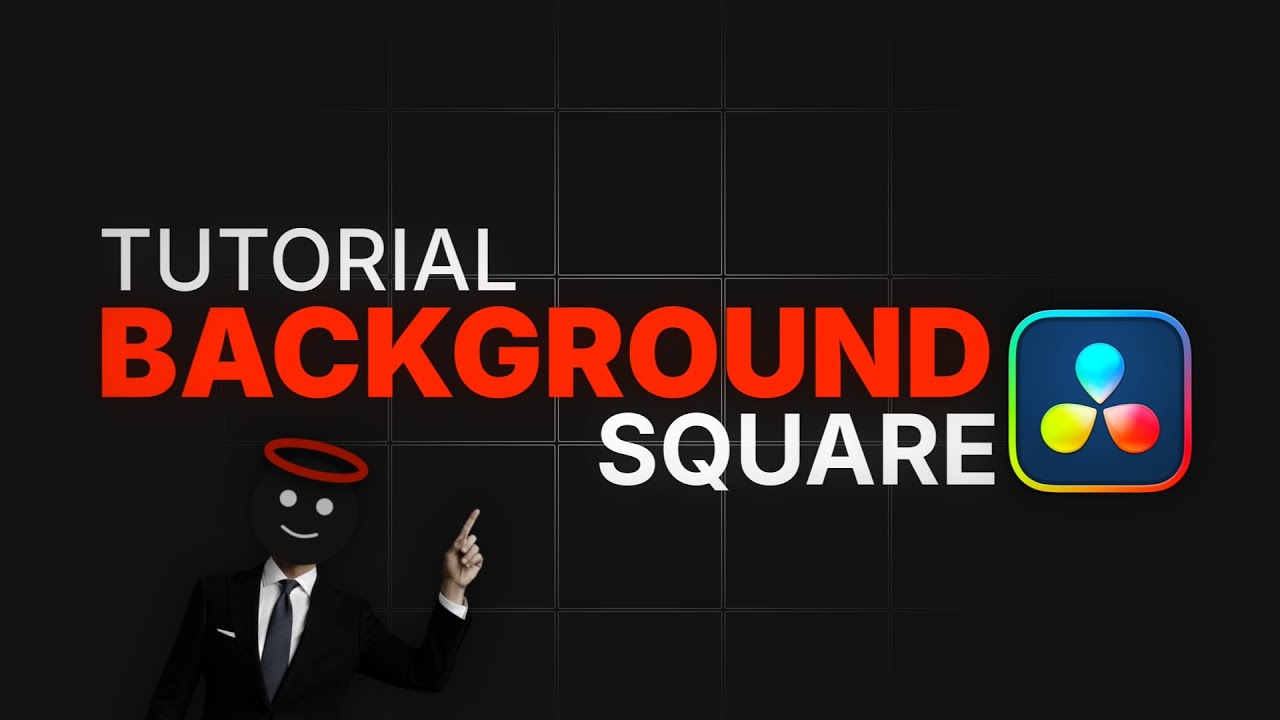Square Pattern in DaVinci Resolve Tutorial