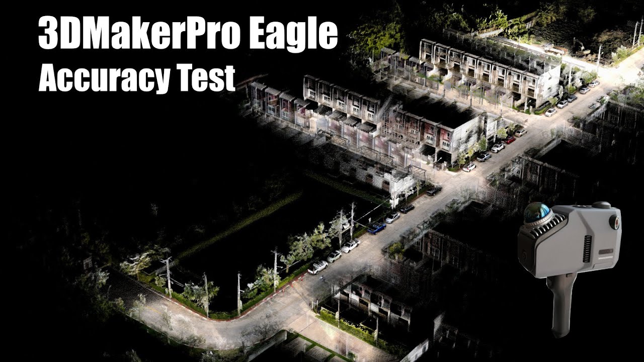 3DMakerPro Eagle - Outdoor Scanning Accuracy Test