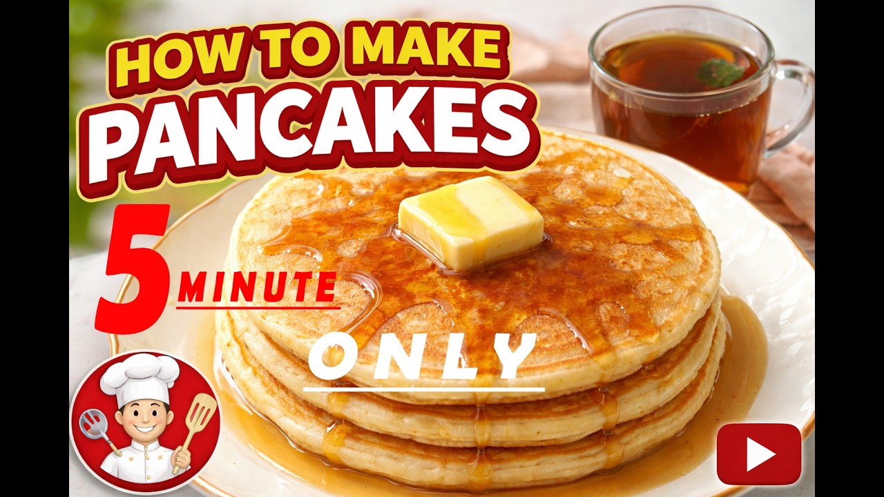 Easy Pancake Recipe making in 5 minute#ፓንኬክ አሰራር#food #pancakerecipe #vilagefood #villagecooking