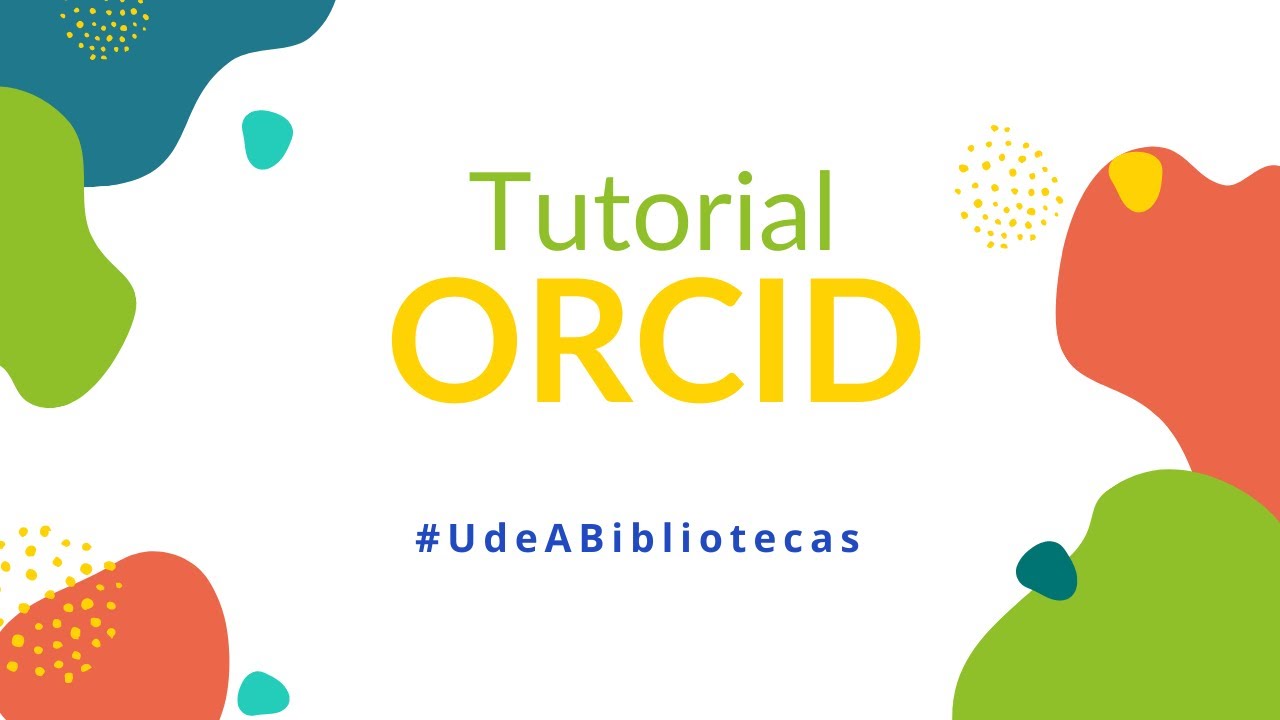Tutorial ORCID