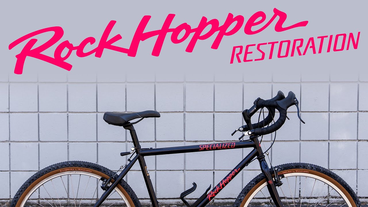 1991 Specialized Rockhopper Bike Restoration and Drop Bar Conversion - Built For My Wife With Love