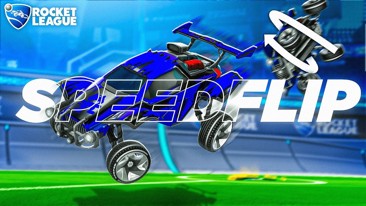 COMO FAZER SPEEDFLIP em 5 MINUTOS no CONTROLE e TECLADO - Rocket League Tutorial