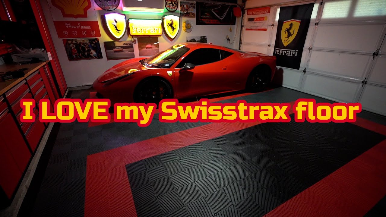 UPGRADE your GARAGE FLOOR with SWISSTRAX Floor Tiles