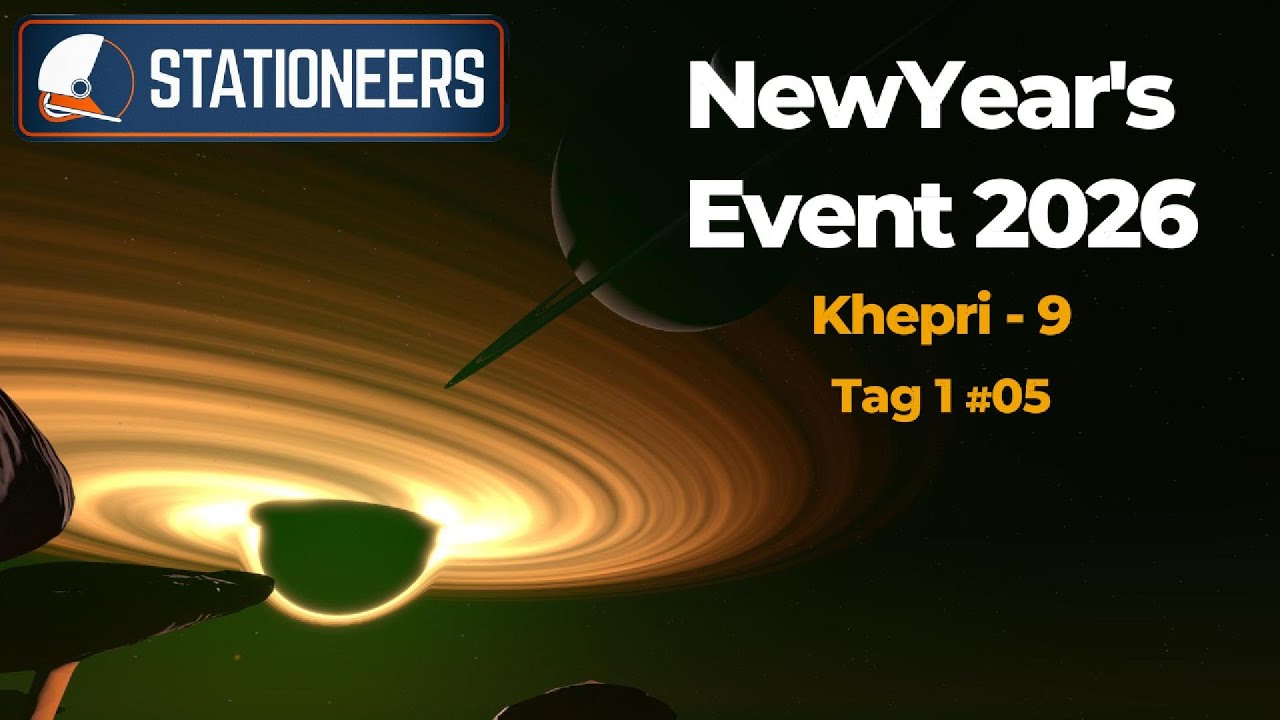 Stationeers New Year's Event 2026 Khepri-9 Tag 1 #05