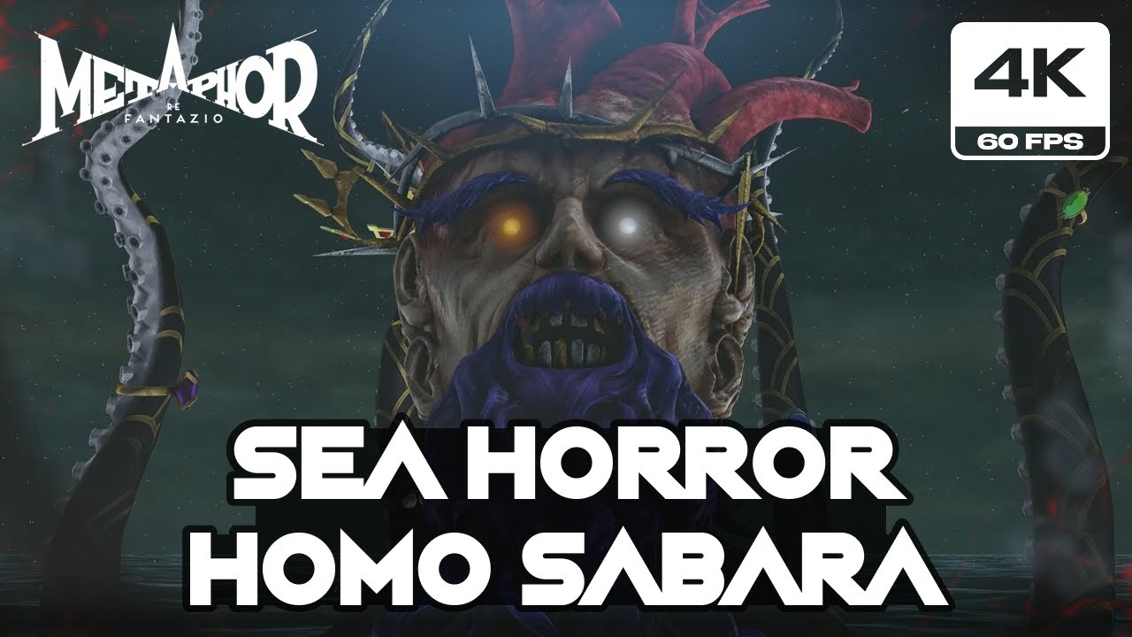 Metaphor Refantazio - Homo Sabara Boss Fight (4K 60FPS PC High Graphic Settings)