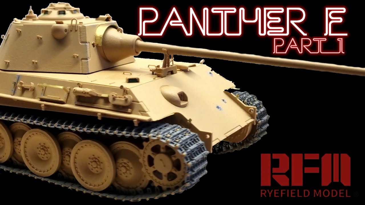 Сборка модели PANTHER F 