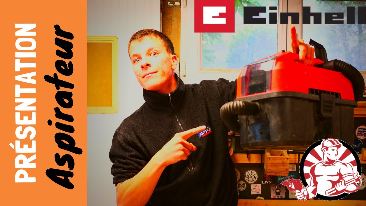 Aspirateur eaux et poussières sans fil Einhell TE-VC 18/10 - Présentation