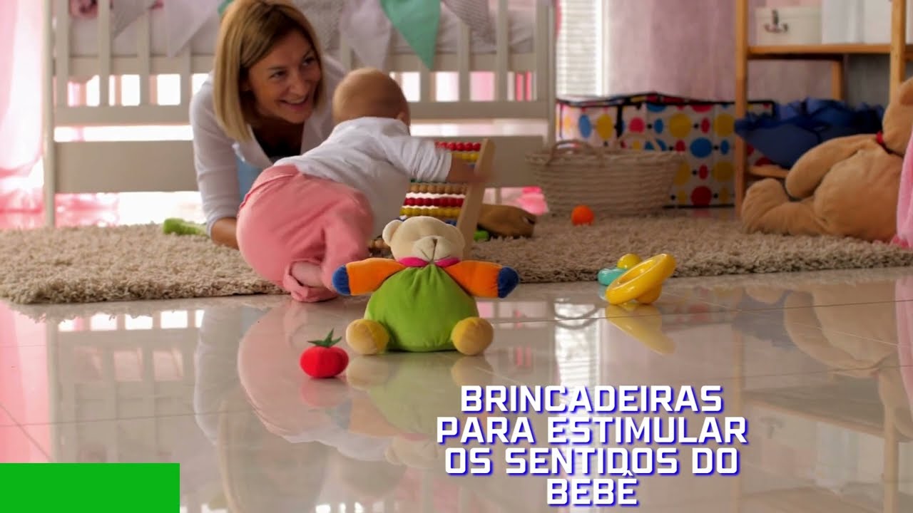 Brincadeiras para estimular os sentidos do beb&ecirc;