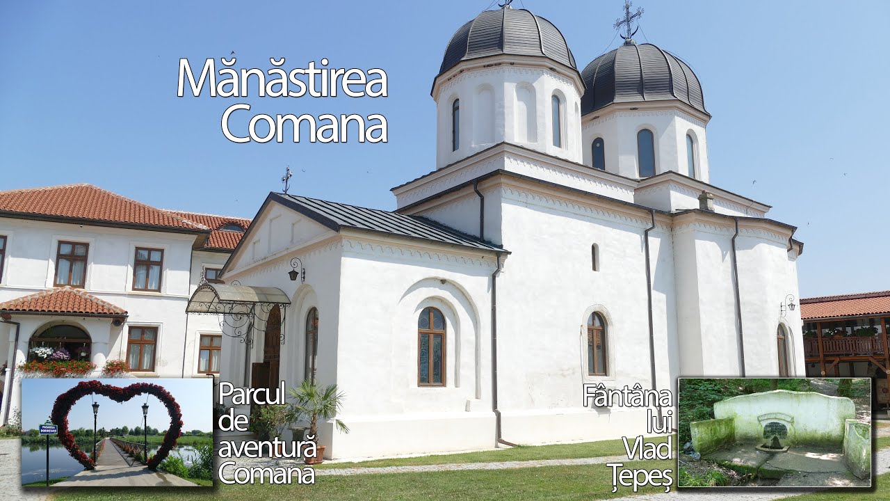 Manastirea Comana - Parcul de Aventura Comana - Fantana lui Vlad Tepes #vladtepes #romania #ilfov
