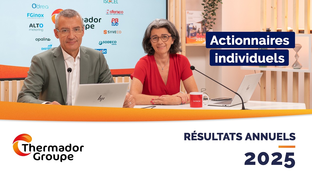Replay - Présentation des résultats annuels 2025 - Actionnaires individuels