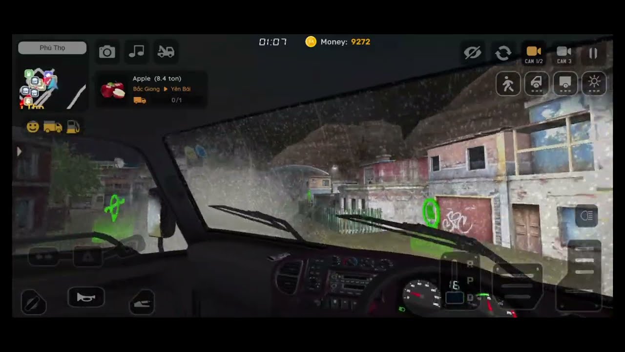 delivering apples. - minitruck simulator Vietnam