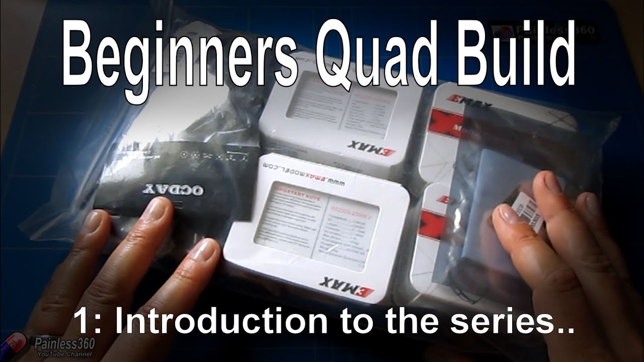 (1/9) Quadcopter building for beginners: Introduction (kit from Gearbest.com)